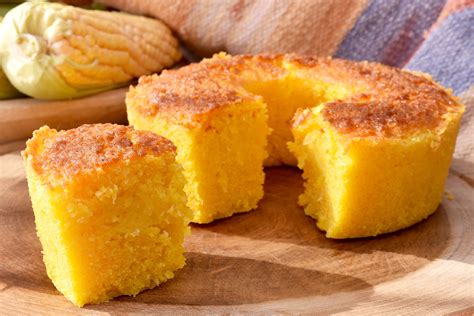 Bolo de milho .